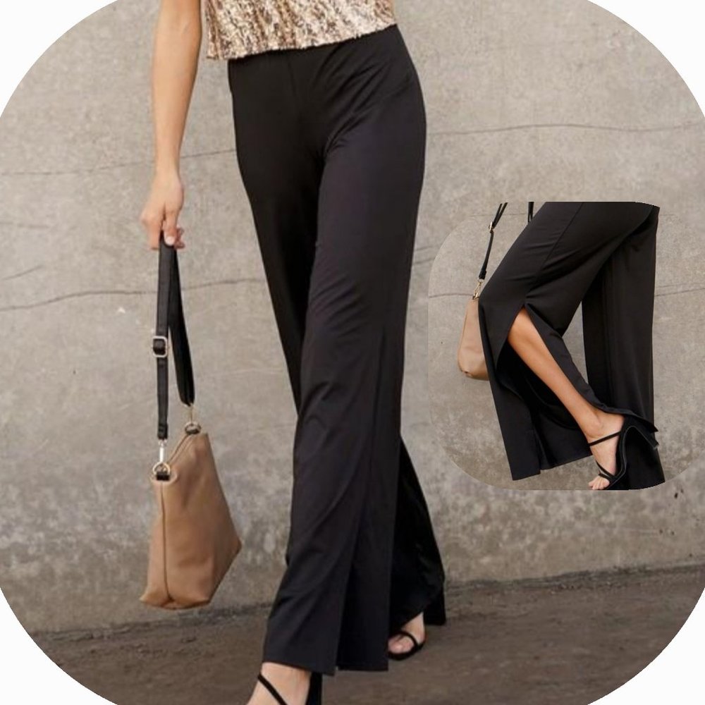 Pants With Slit